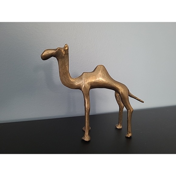 Other - Brass Skinny Camel One Hump Nativity Christmas